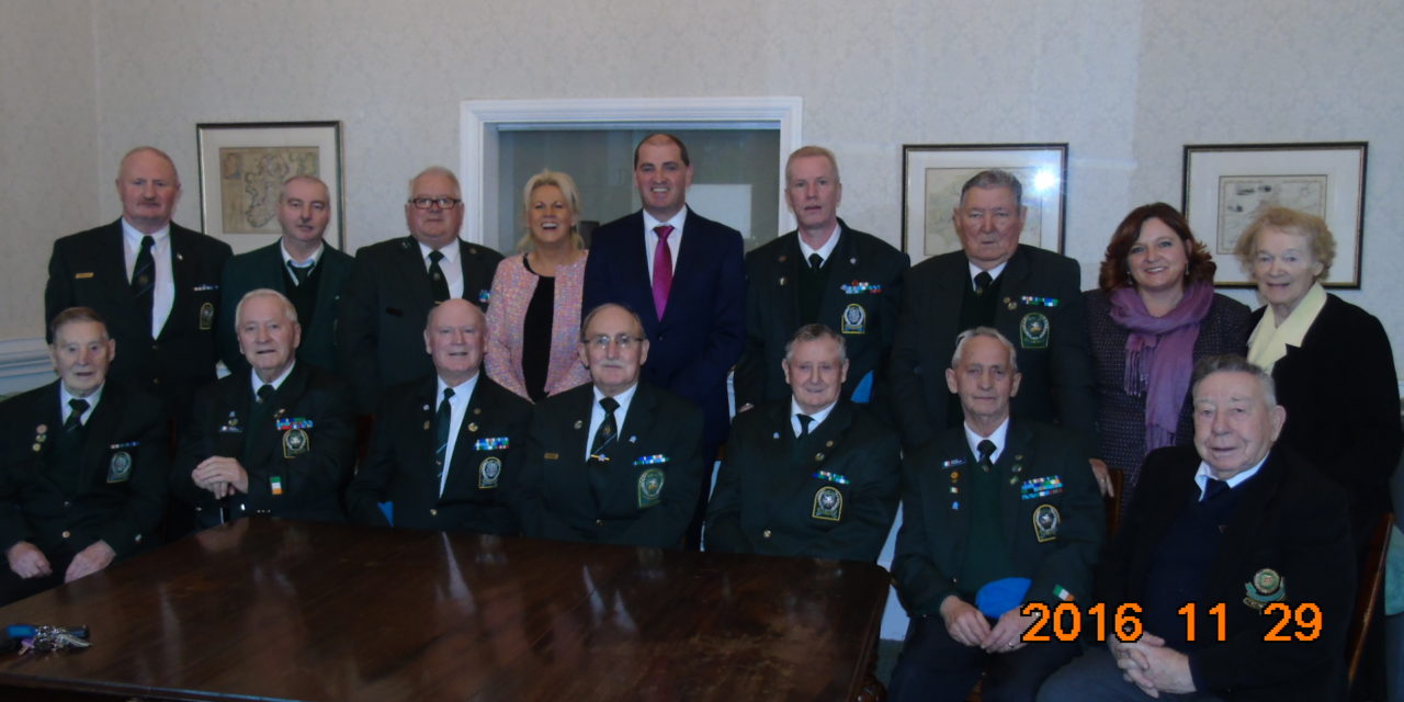 IUNVA Post 29 Carlow visit to Government Buildings 2016 – Remembered