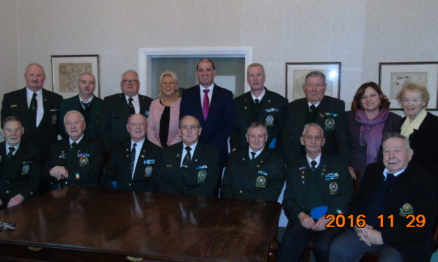 IUNVA Post 29 Carlow visit to Government Buildings 2016 – Remembered