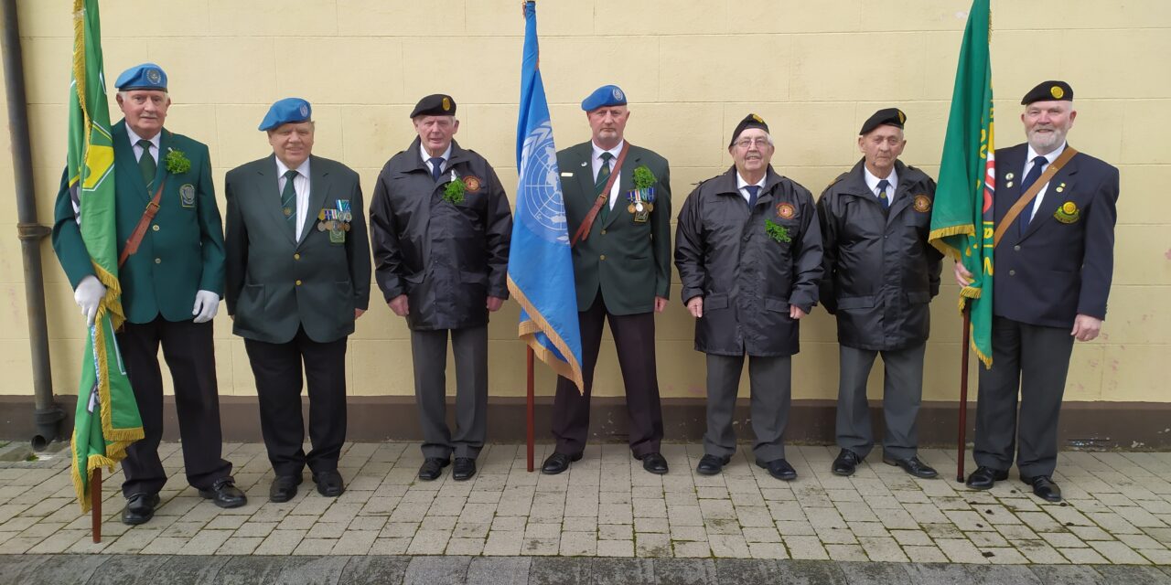 IUNVA Post 29 Carlow and The Kevin Barry Branch of ONE Baglanlstown celebrated St Patricks Day taking part in the Parade