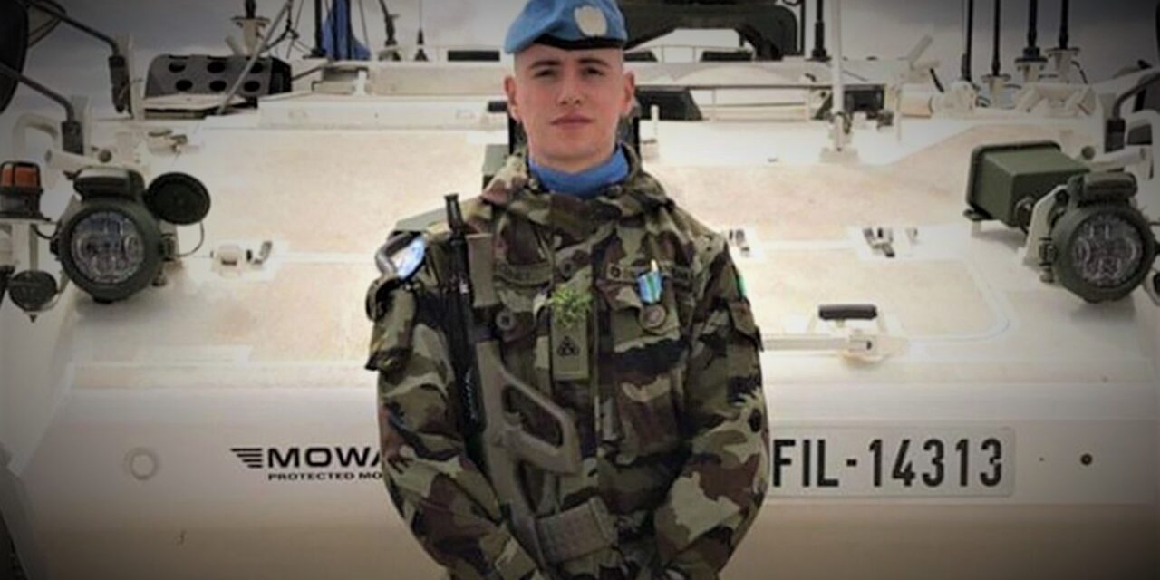 Death of Irish Soldier in Lebanon – Pte Sean Rooney 121st Inf Bn