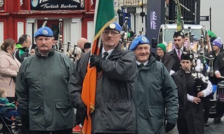 IUNVA POST 29 CARLOW – LEADS THE ST PATRICKS DAY PARADE IN CARLOW