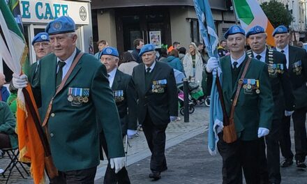IUNVA POST 29 CARLOW LEAD THE ST PARTICKS DAY PARADE IN CARLOW