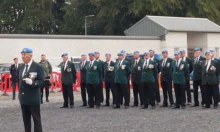 New IUNVA Badge Launched at IUNVA Veterans Day in Naas recently